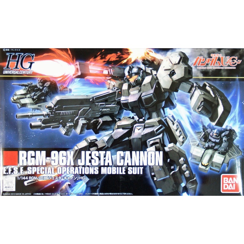 Bandai HGUC 152 Gundam RGM-96X JESTA CANNON 1/144 Scale Kit