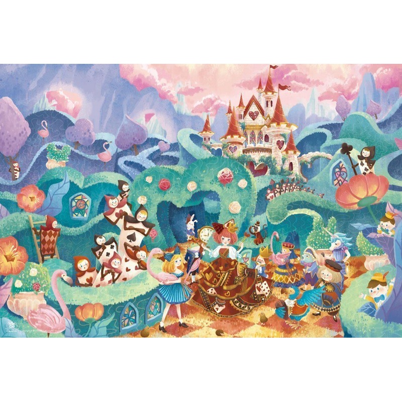 Beverly Jigsaw Puzzle 31-455 ALICE Queen of Heart (1000 Pieces)