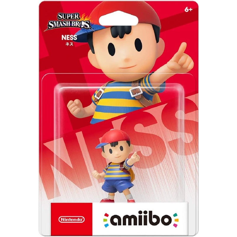 Nintendo amiibo Super Smash Bros. Series Ness Figure (EarthBound)