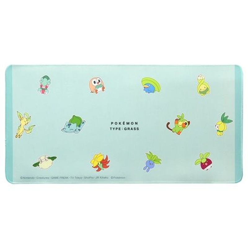 Pokemon Center Original Desk Mat Grass Type