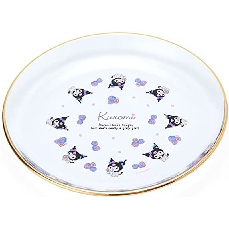 Sanrio Glass Plate –  Kuromi