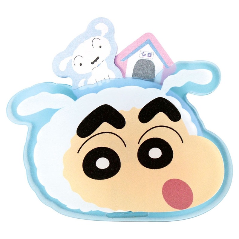 T’s Factory Crayon Shinchan Sticking Out Paper Clip Shiro And Shinchan