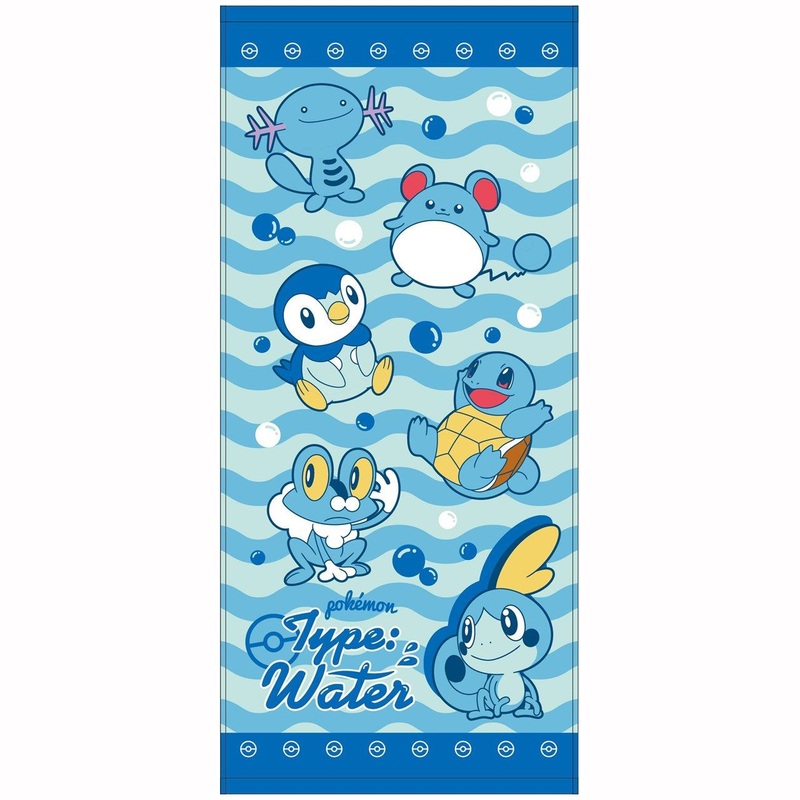 T’s Factory Pokemon Face Towel – Water Type