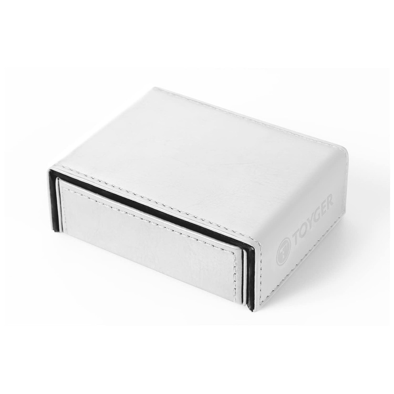 Toyger Rolltray – Card Game Accessory Case – Fits Perfectly Into Freedam And Commercial Deck Cases (White)