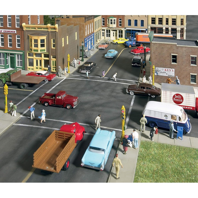 Asphalt Street System – Straight Sections pkg(8)