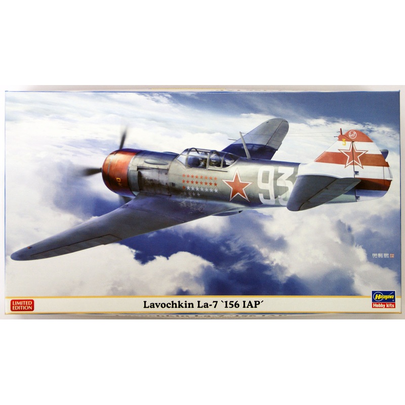 Hasegawa 07398 Lavochkin La-7 156 IAP 1/48 Scale Kit