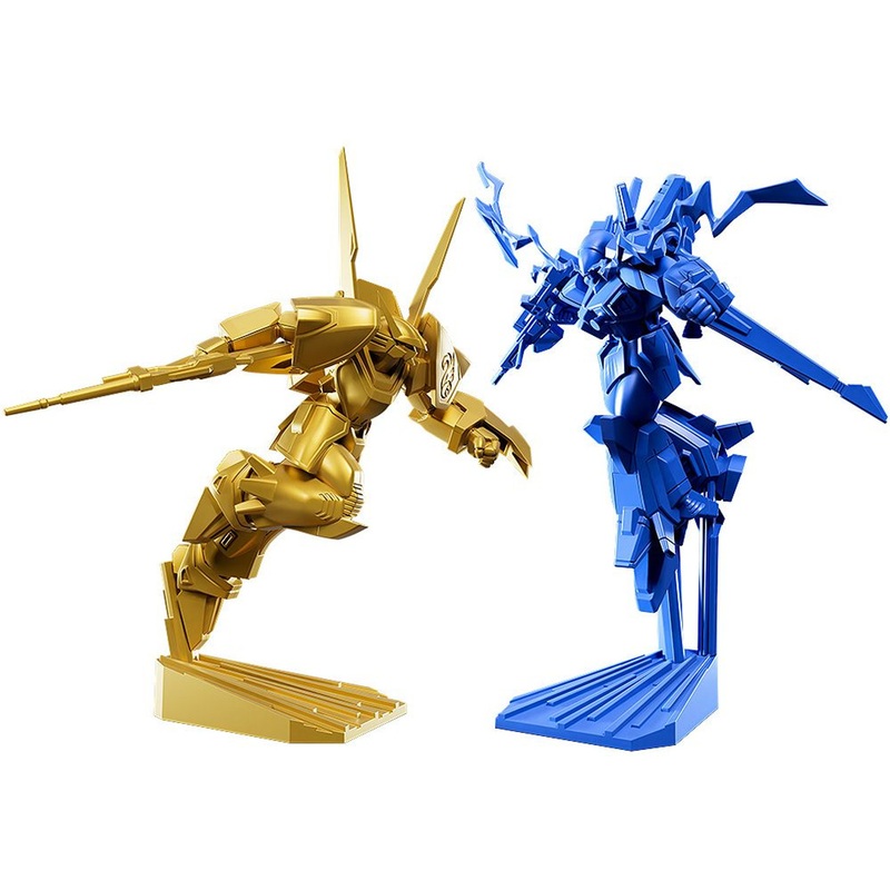 Max Factory PLAMAX MF-73 minimum factory Layzner & Zakaal: SPT Color Ver. Plastic Model (Blue Comet SPT Layzner)