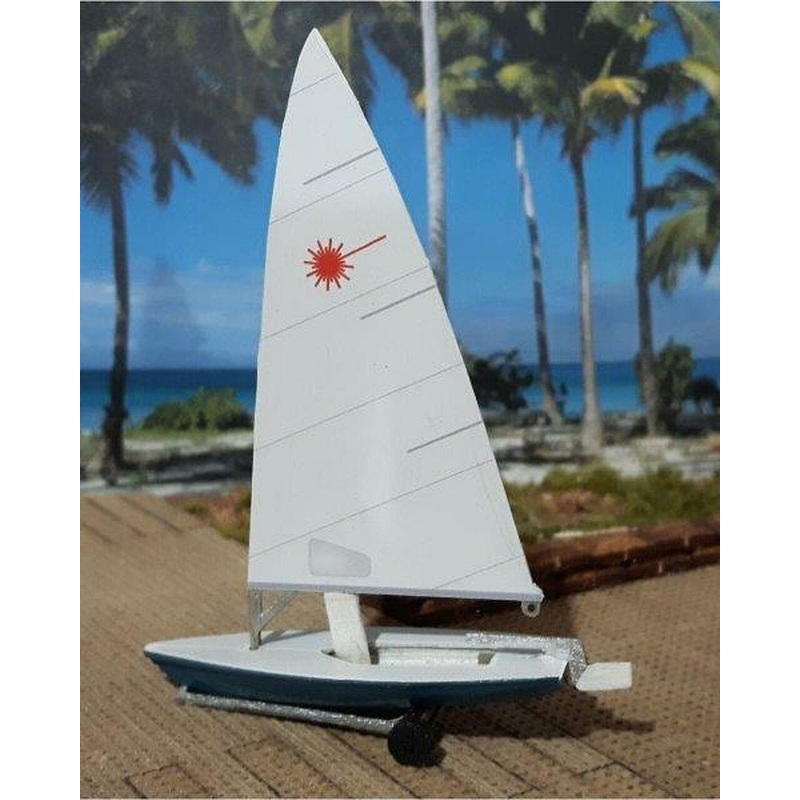 N Laser Dinghy Sailboat (2)