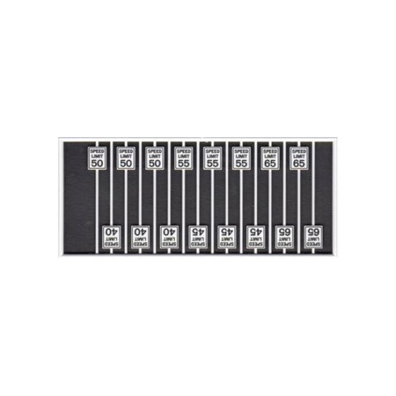 Speed Limit Signs (3ea of 40, 45, 50, 55 MPH)