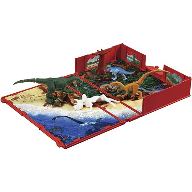 Takara Tomy Ania Picture Book Dinosaur Set