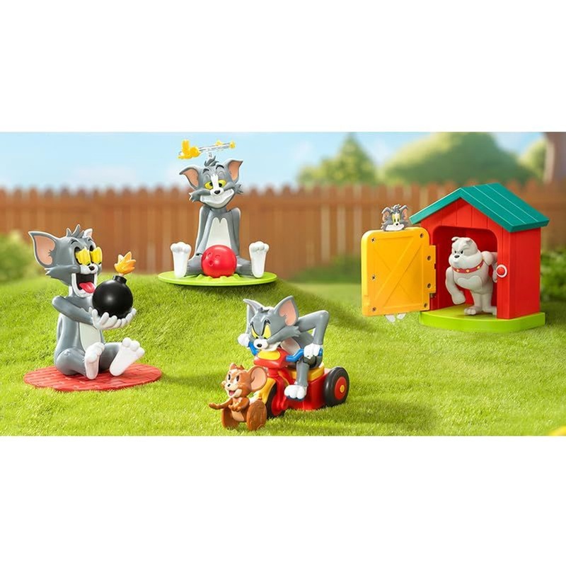 52Toys Blind Box Tom And Jerry Poor Tom Set Of 4 Box