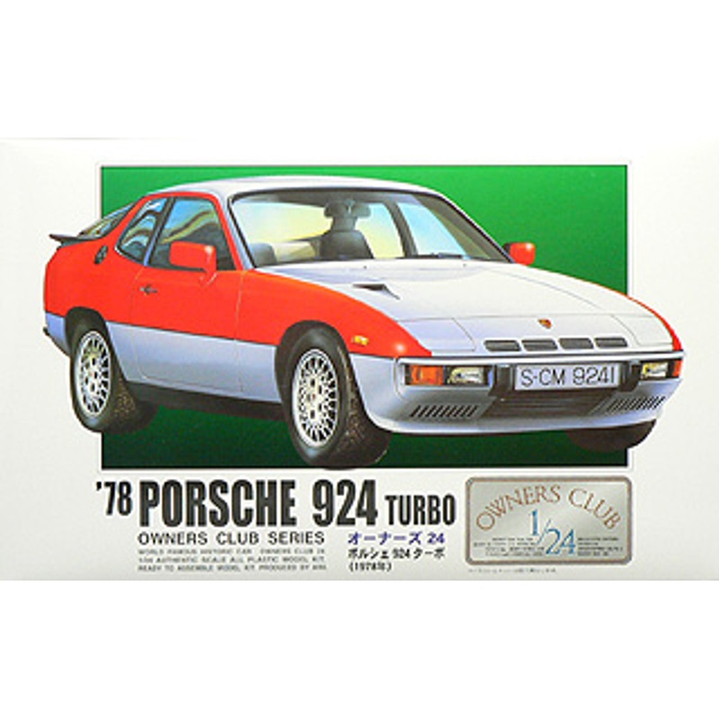 Arii Owners Club 1/24 24 1978 Porsche 924 Turbo 1/24 Scale Kit (Microace)