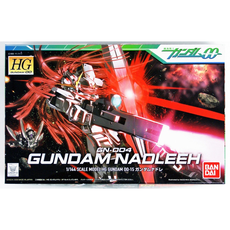 Bandai HG OO 15 Gundam NADLEEH GN-004 1/144 Scale Kit