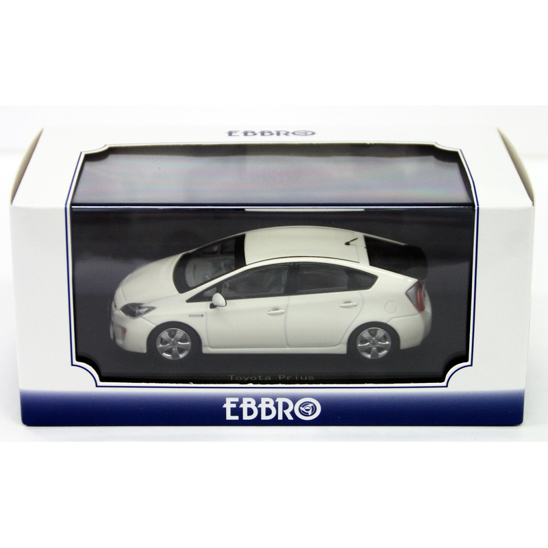 Ebbro 45151 Toyota Prius Super White II 1/43 Scale