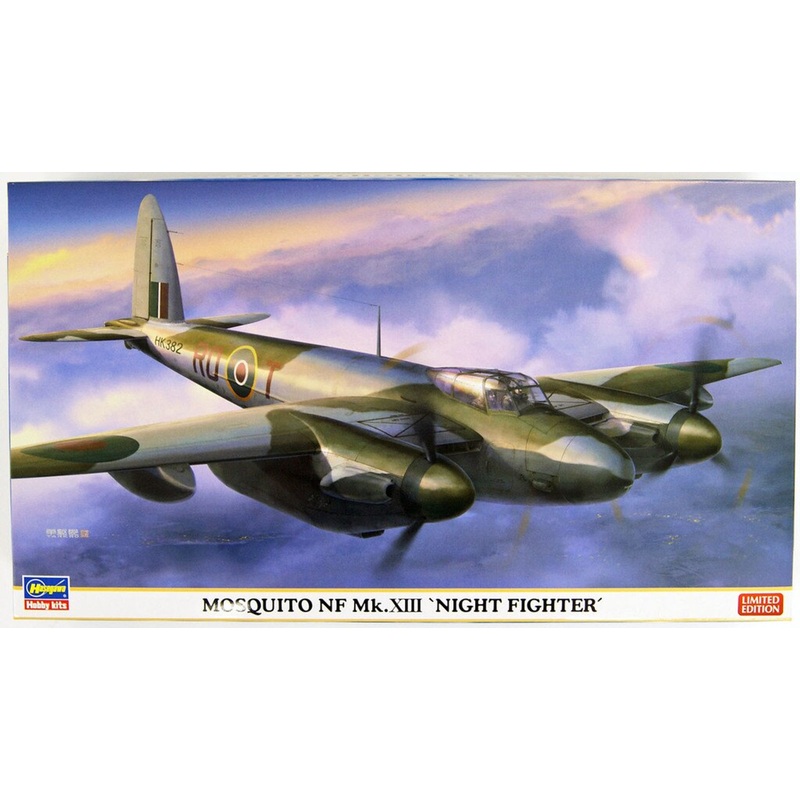 Hasegawa 02198 Mosquito NF Mk.13 Night Fighter 1/72 Scale Kit Limited Edition
