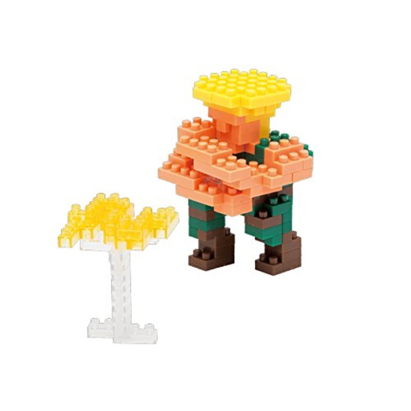Kawada NBCC-017 nanoblock Street Fighter II GUILE (Sonic Boom)