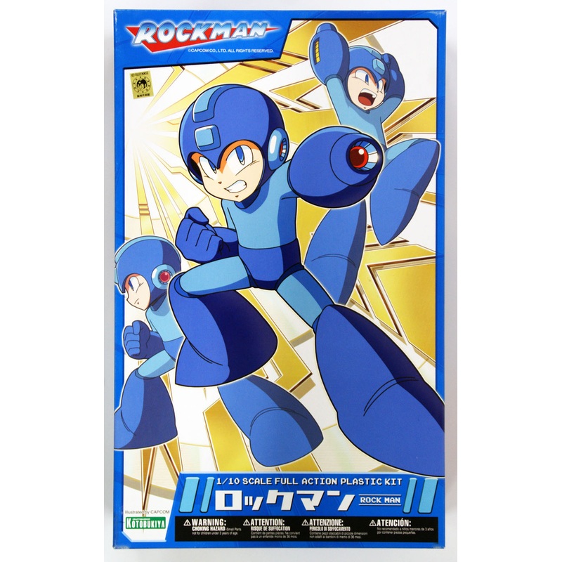 Kotobukiya KP140 Rockman (Megaman) 1/10 Scale Plastic Model Kit