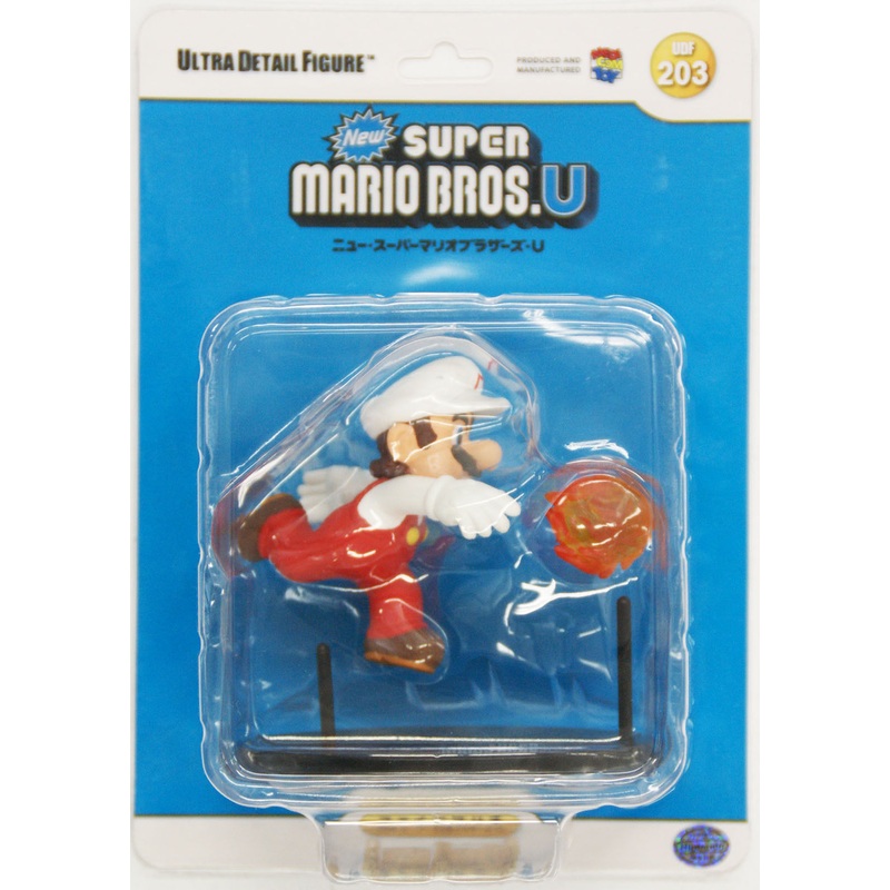 Medicom UDF-203 Ultra Detail Figure Nintendo New Super Mario Bros. U Fire Mario