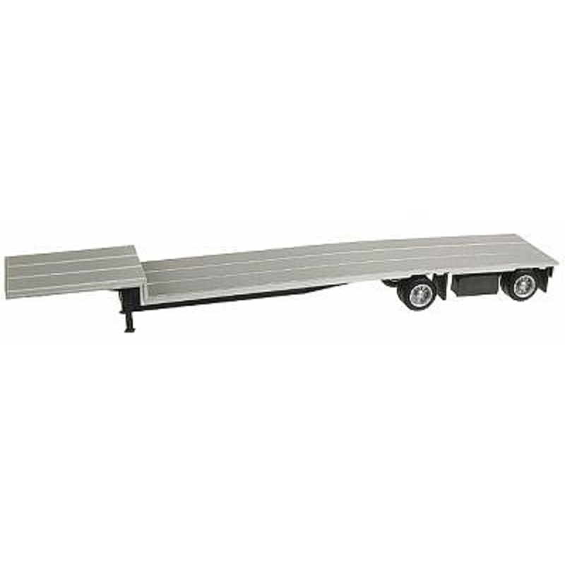 48′ Spread-Axle Drop Deck Trailer w/Toolbox