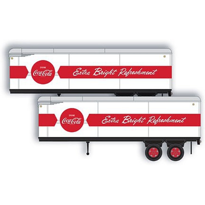 Aero Van Trlr Coca Cola – N-Scale