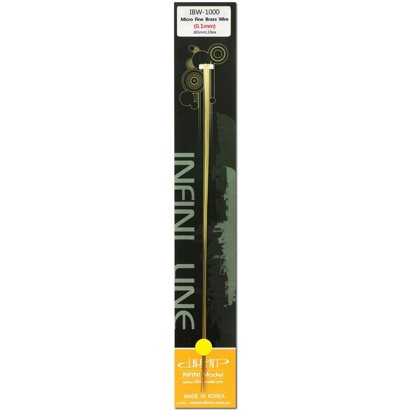 INFINI Model Craft & Modeling Brass Wire 0.1mm