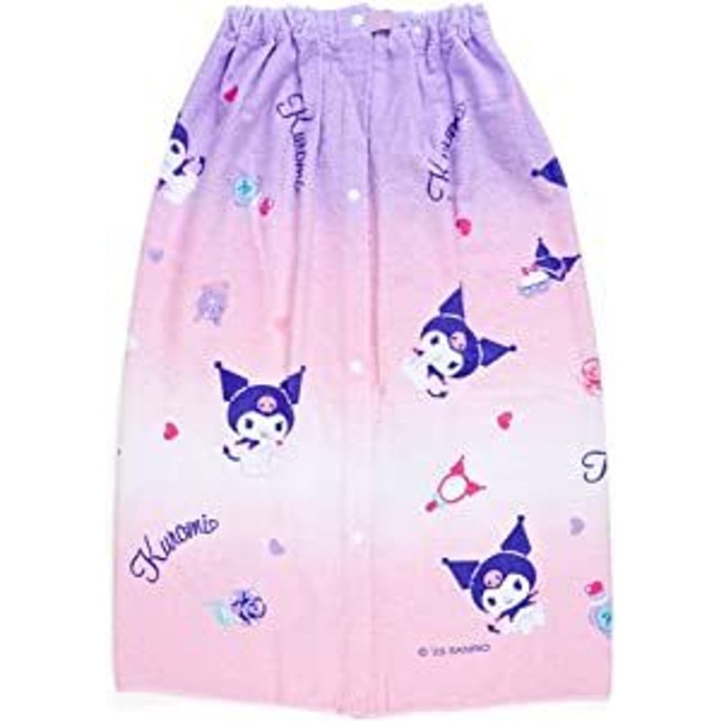 Sanrio Bath Towel Wrap Kuromi 80cm