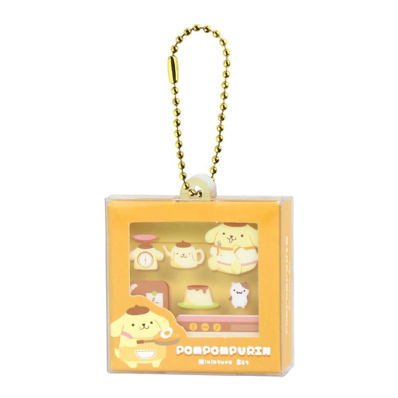T’s Factory Sanrio Package Style Miniature Key Holder Pompompurin