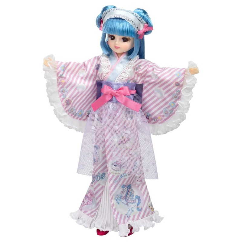 Takara Tomy Licca-chan LD-14 Econeco Yukata Licca-chan