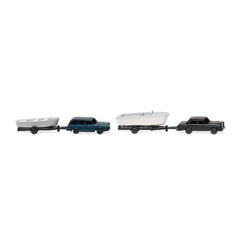 Two Boat Trailers – N-Scale