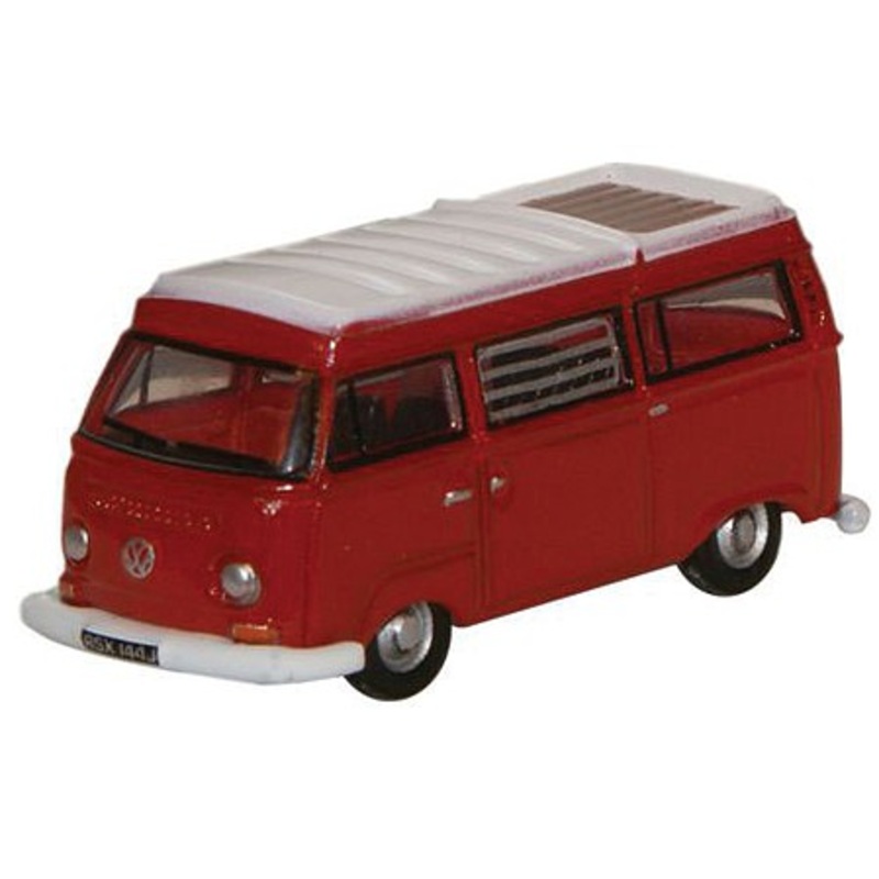 VW Camper Van Red/Wht – N-Scale