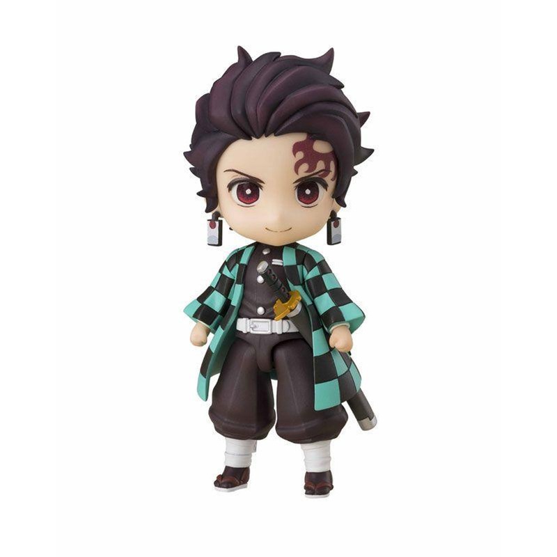 Bandai Figuarts Mini Tanjiro Kamado Rengoku Kyojuro’s Tsuba Nichirin Sword Ver. Figure (Demon Slayer: Kimetsu no Yaiba)