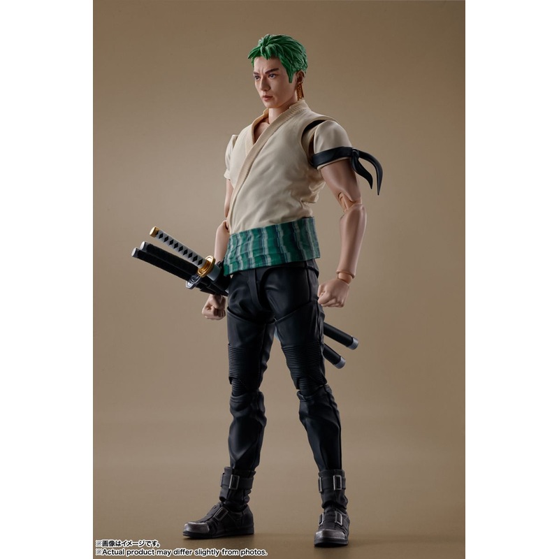 Bandai S.H. Figuarts Roronoa Zoro Figure (A Netflix Series: One Piece)