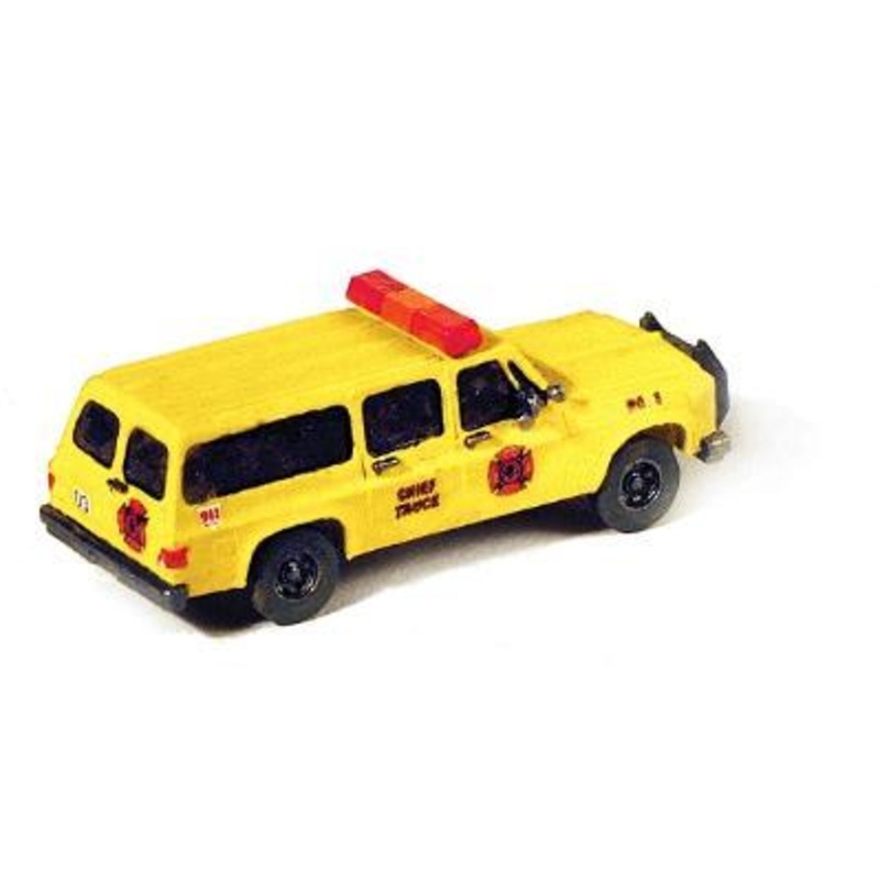 Chevy Suburban Fire Chief’s Truck (Unpainted Metal Kit)