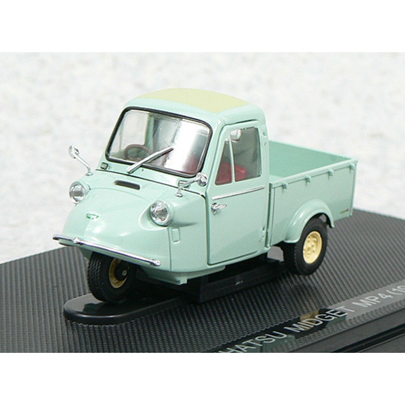 Ebbro 43854 Daihatsu Midget MP4 Three-wheel Truck 1959 (Green) 1/43 Scale