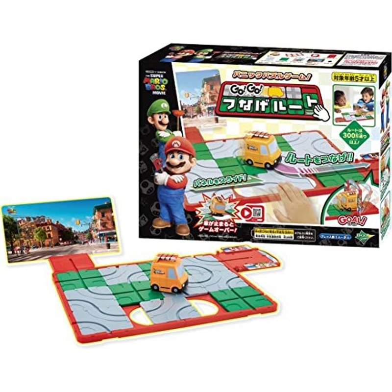 Epoch The Super Mario Bros. Movie GOGO! Make the Route Puzzle Game
