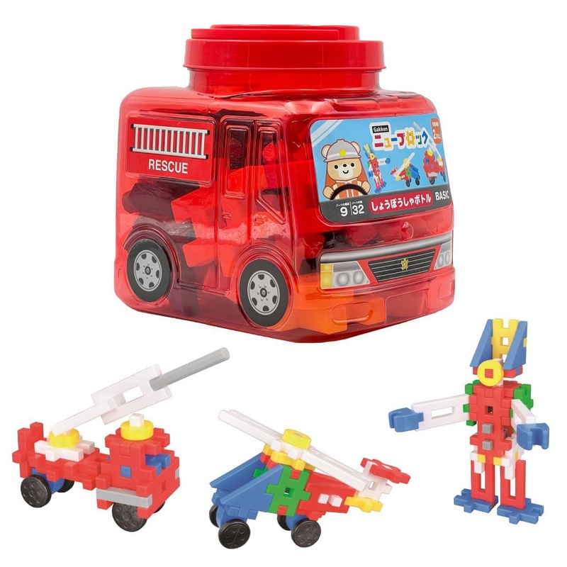 Jigsaw Puzzle Firefighter Bottle (32 Pieces)