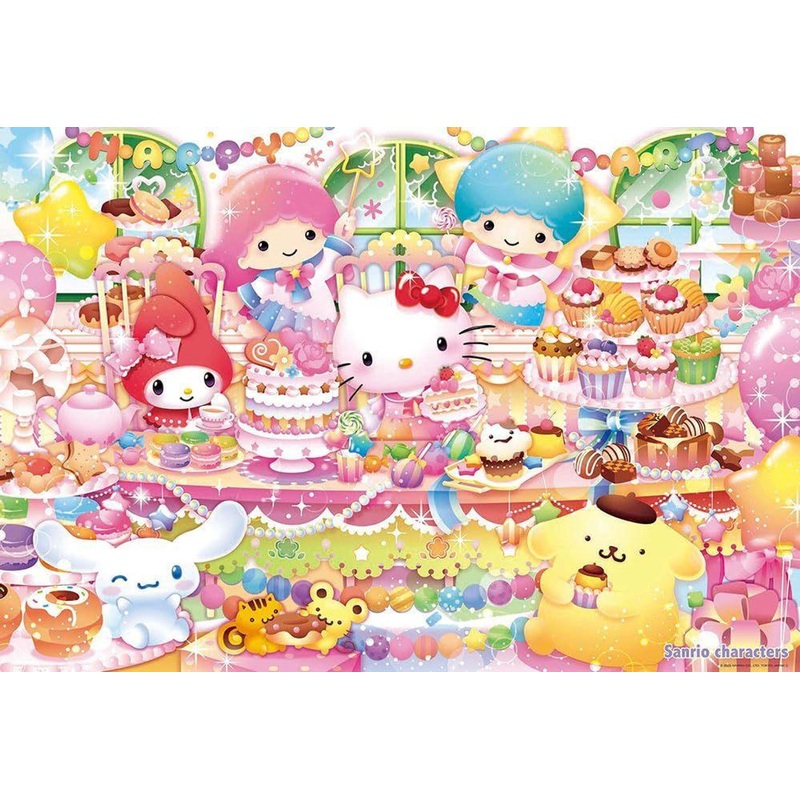 Jigsaw Puzzle Happy Sweets Party (1000 Pieces)