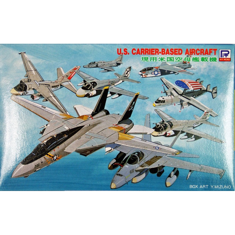 Pit-Road Skywave S-12 US Carrier Based Aircrafts 1/700 Scale Kit