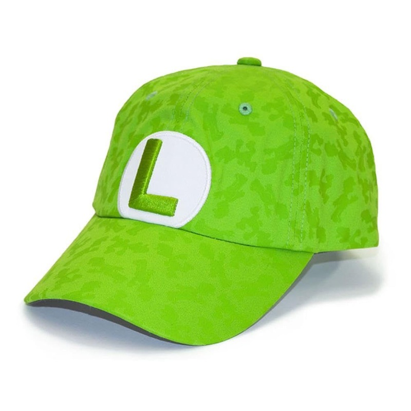 San-ei Super Mario Cap Low Cap (Luigi)