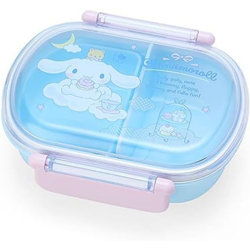 Sanrio Lunch Box Cinnamoroll Light Blue 360ml