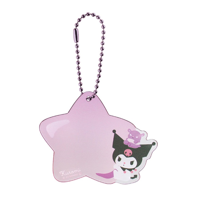 T’s Factory Sanrio Character Keychain with Sticker Kuromi