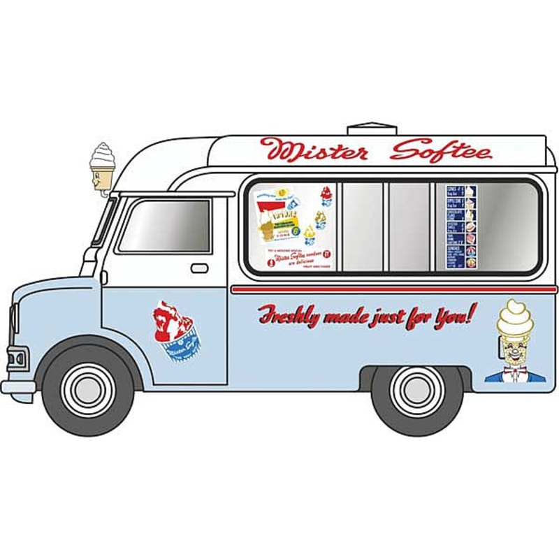Bedford Ice Cream Van – Assembled