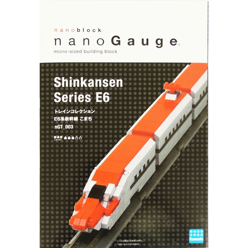 Kawada nGT-003 nanoblock nanoGauge Shinkansen Series E6 Komachi