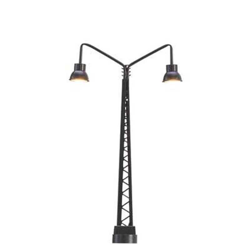 Lattice Boom Double-Arched LED Light with Plug and Socket Base