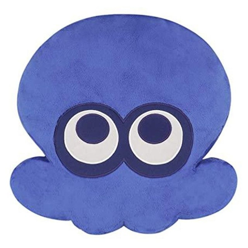 San-ei Cushion Splatoon 3 Octopus Blue