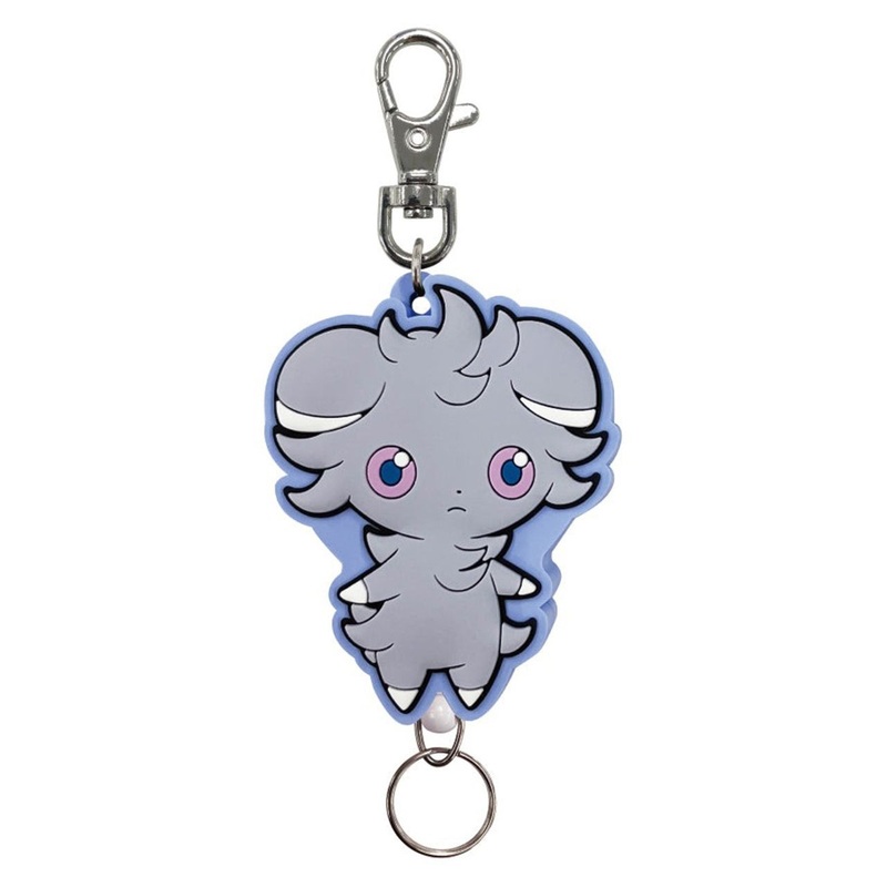 SK JAPAN Pokemon Center Rubber Reel Keychain Espurr