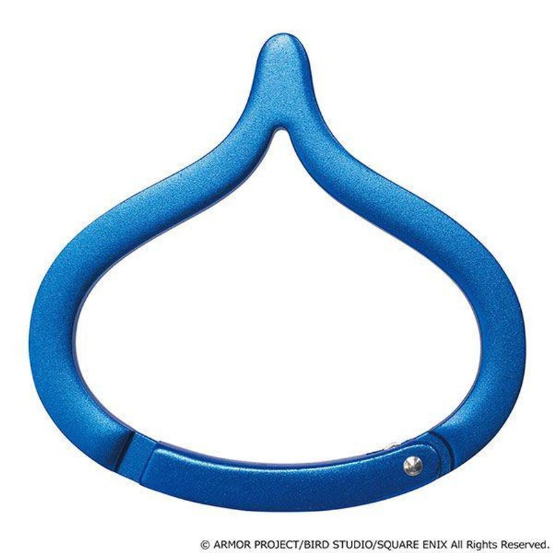 Square Enix Dragon Quest: Smile Slime: Carabiner Clip – Slime