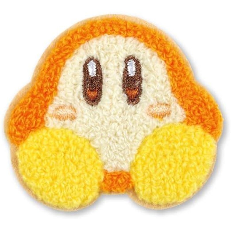 T’s Factory Kirby Mokomoko Fluffy Embroidery Sticker Waddle Dee