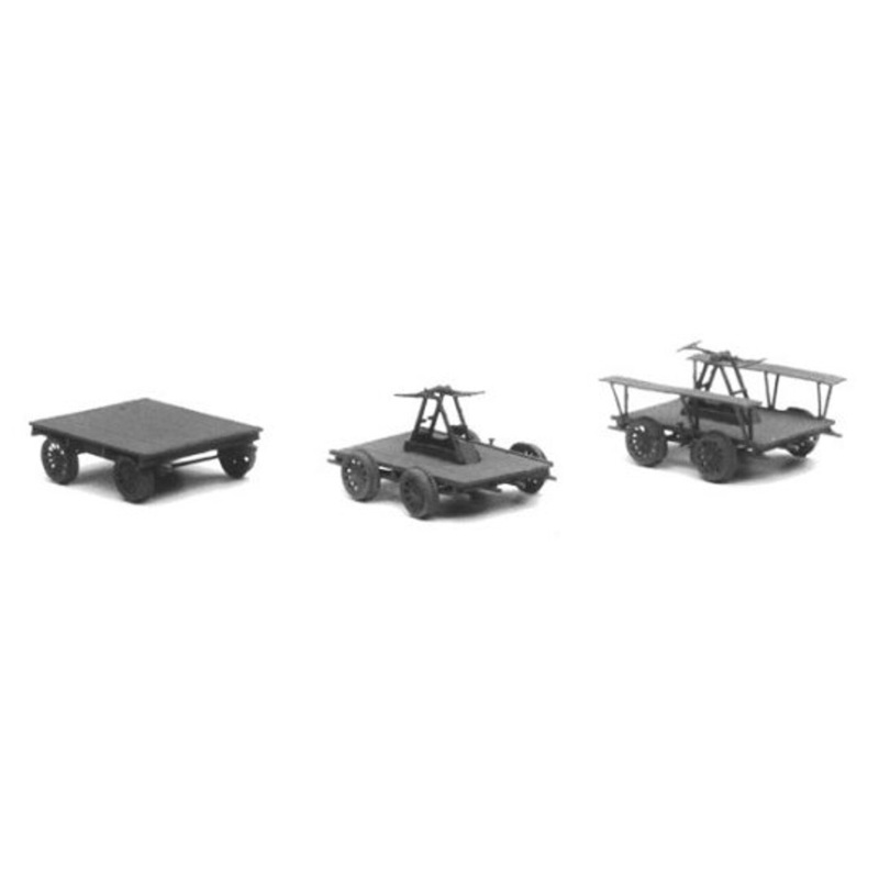 6 Handcars/Pushcars Kit