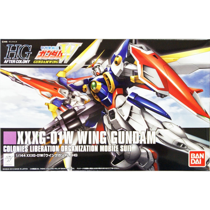 Bandai HGUC 162 Gundam XXXG-01W WING GUMDAM 1/144 Scale Kit